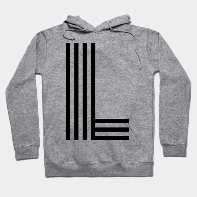 Alphabet L (Uppercase letter l), Letter L Hoodie by maro_00